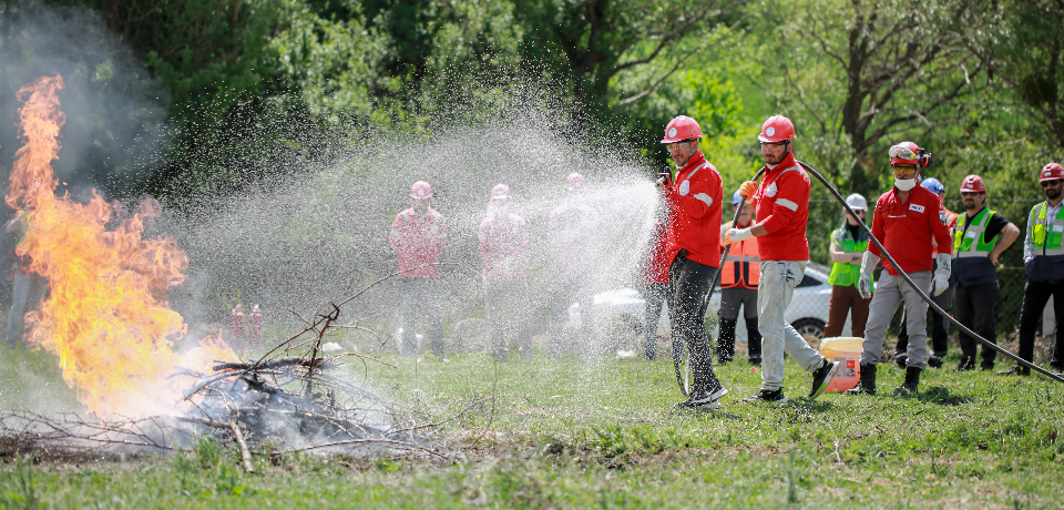 Aydem Renewables Provided Fire Fighting Trainings in Cooperation with AKUT